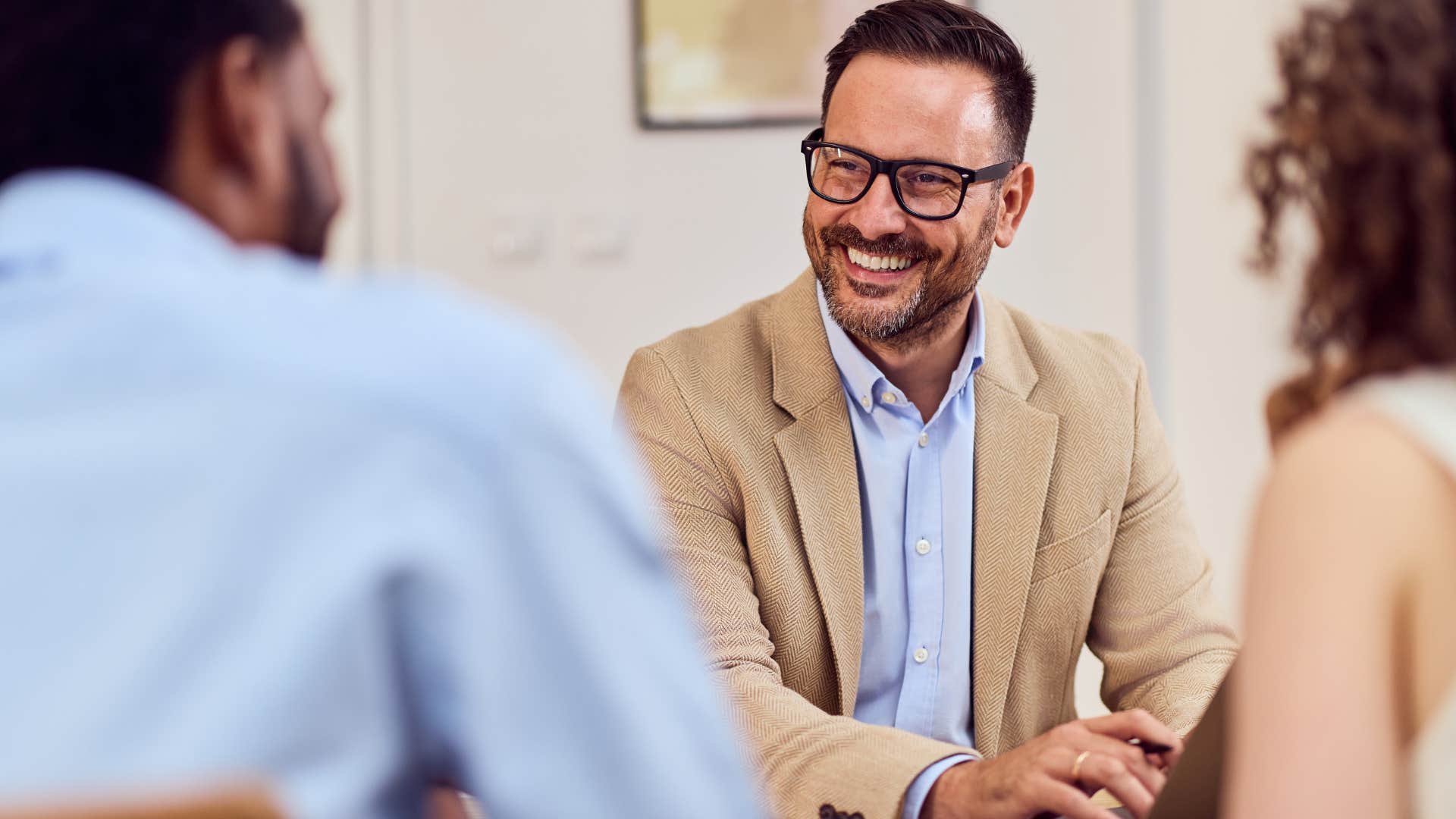 boss telling colleagues i appreciate your honesty
