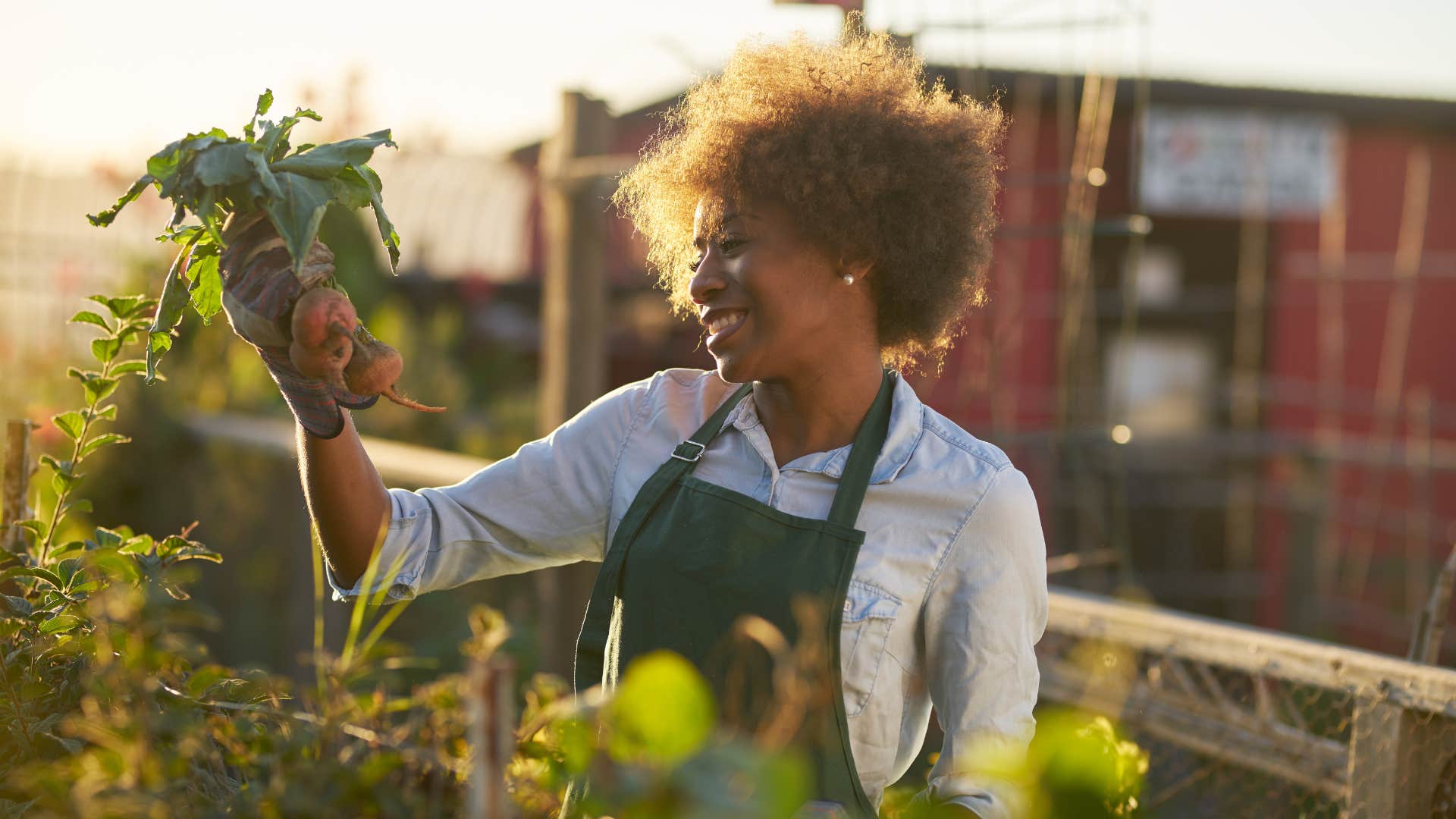 frugal woman who loves gardening