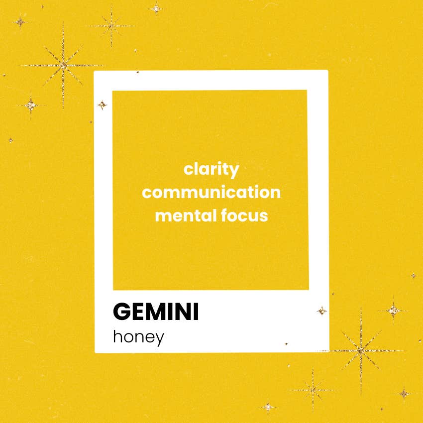 gemini zodiac sign power color 2026 sunset orange