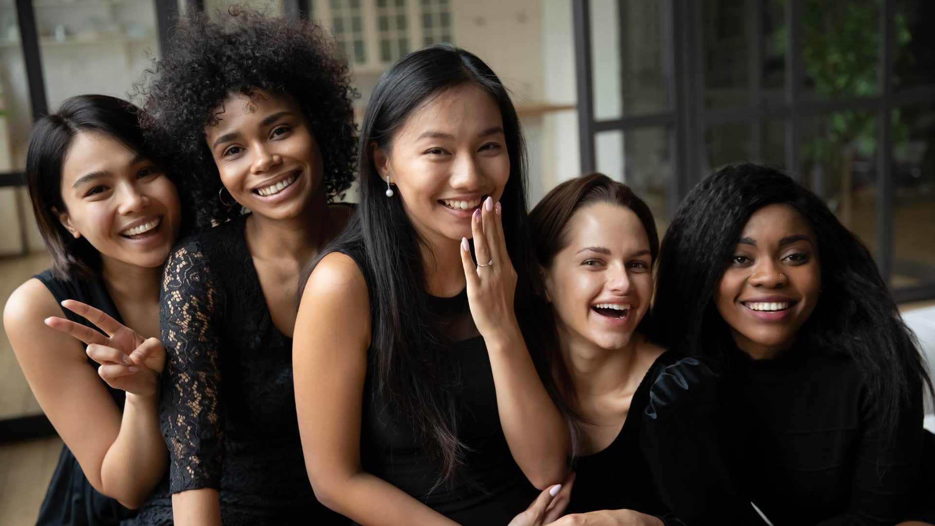 Coy people looking for love showing what not to do at wedding