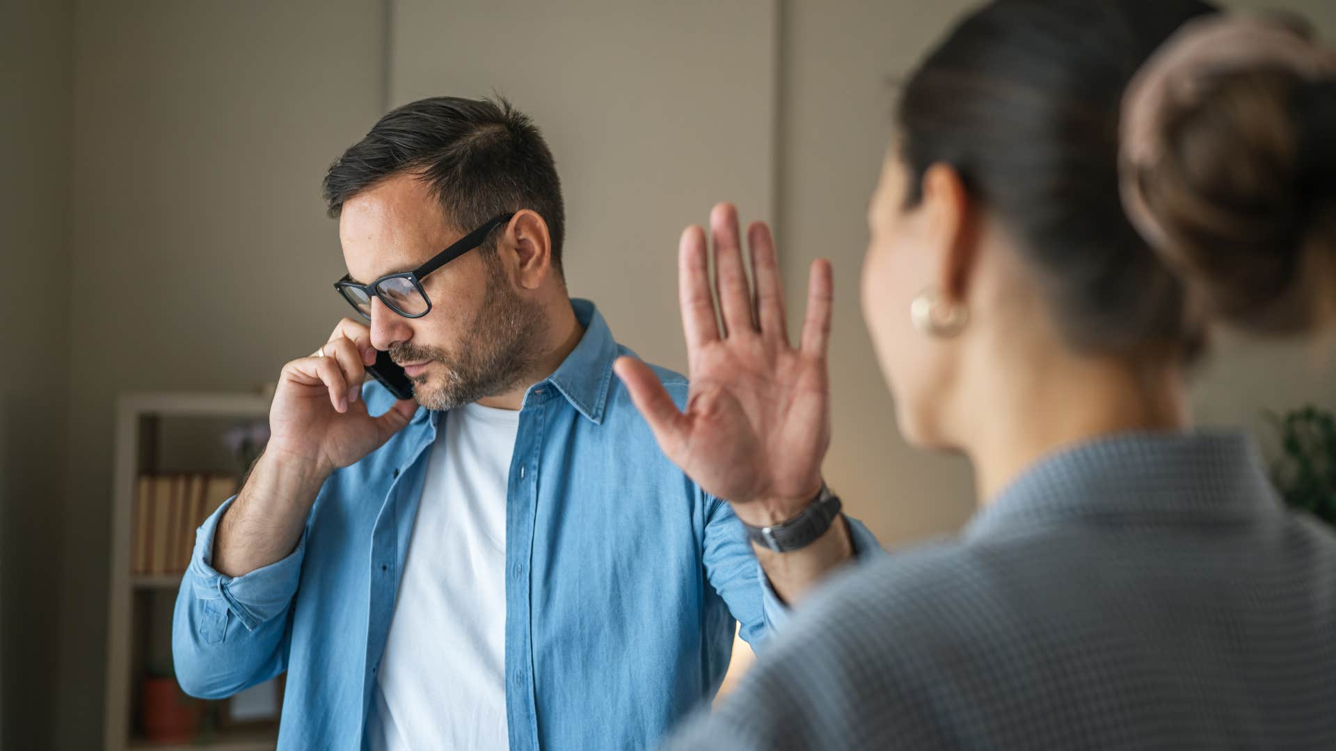 man who is making everything about him