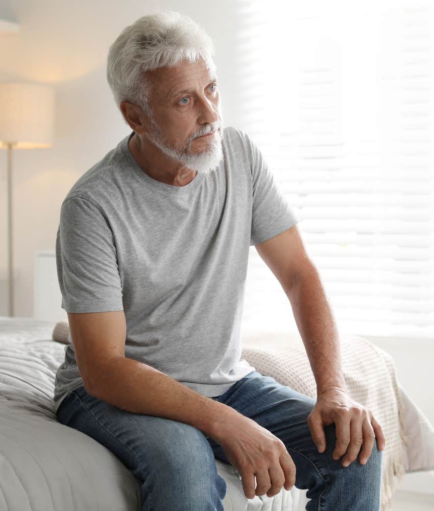 Man with irritable male syndrome