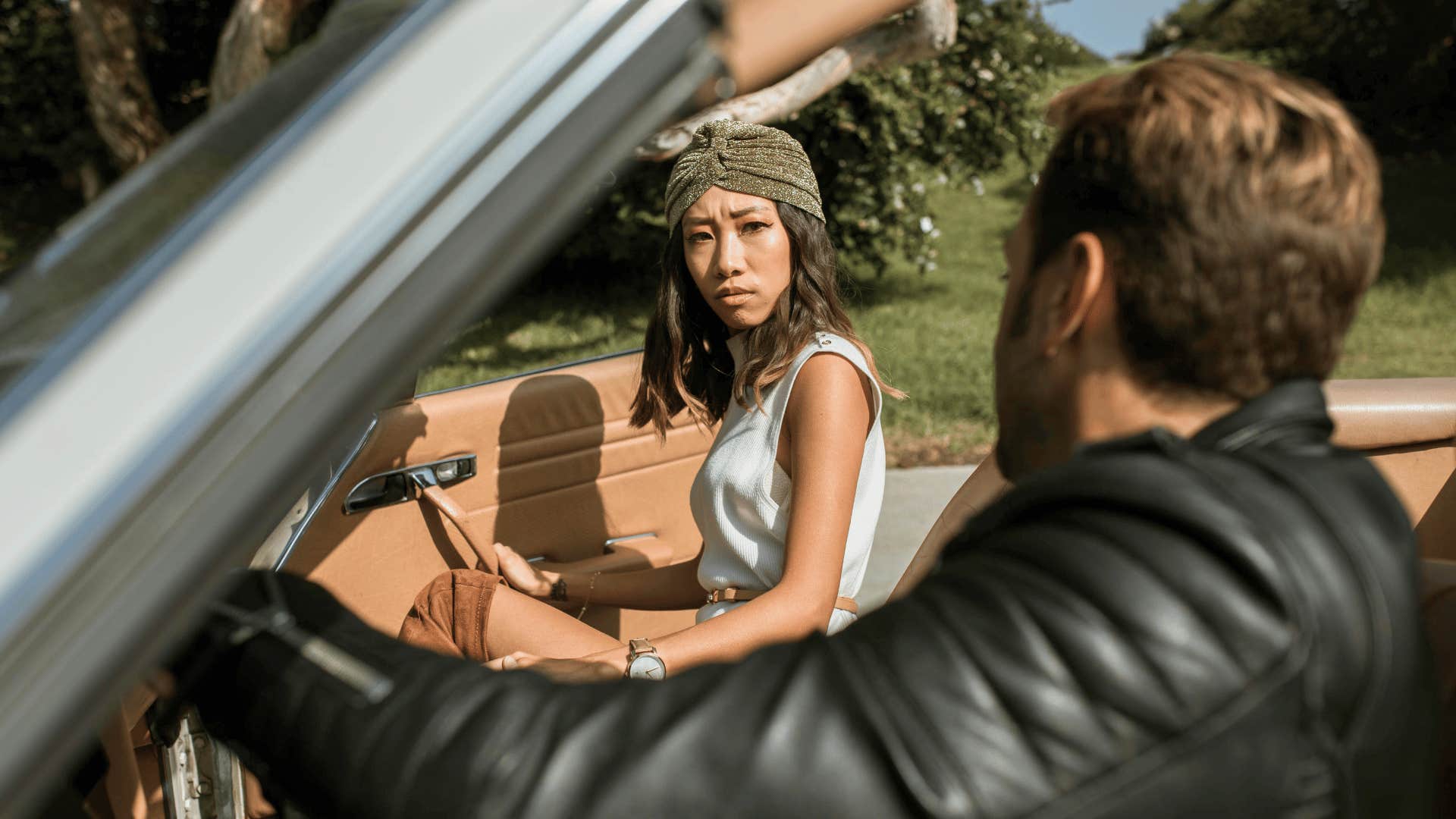 low-effort man always driving