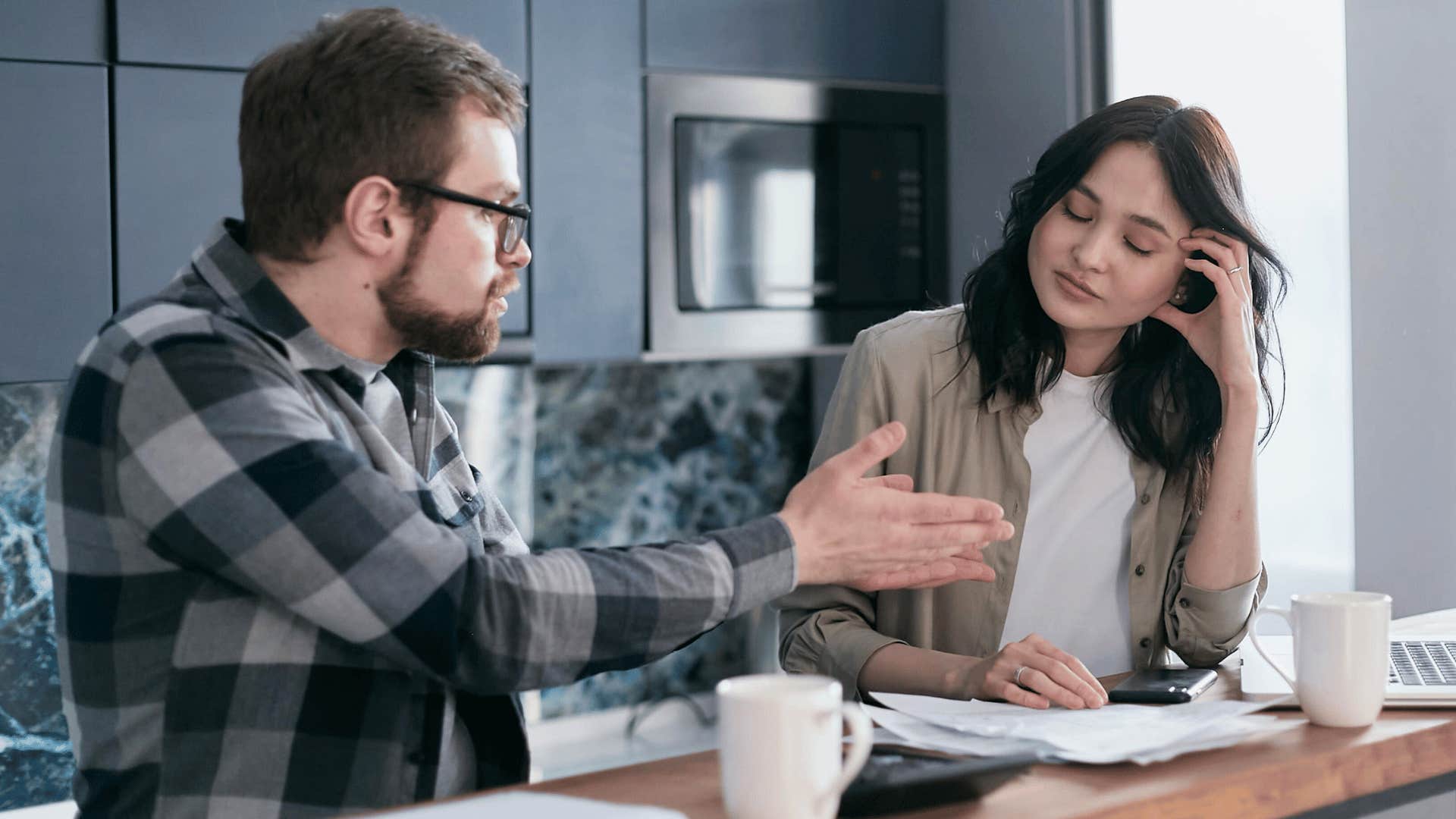 low-effort man picking a movie without any input