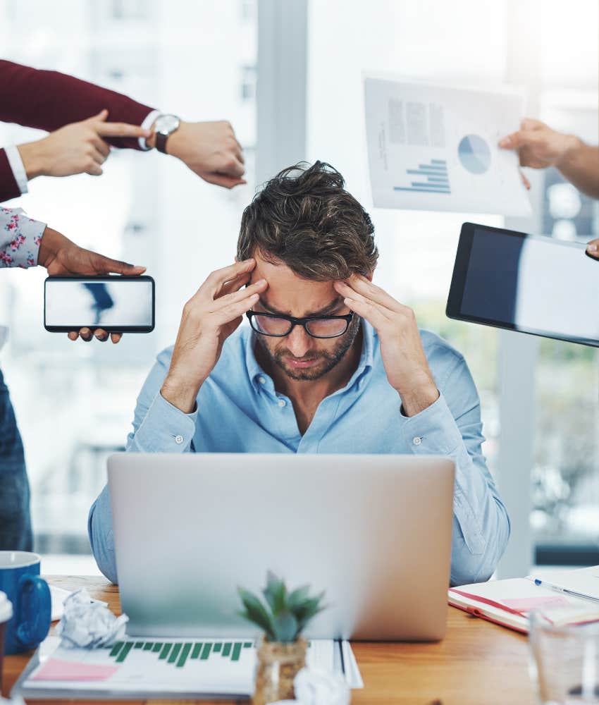 Man who can't multitask because his brain can't focus on more than one activity
