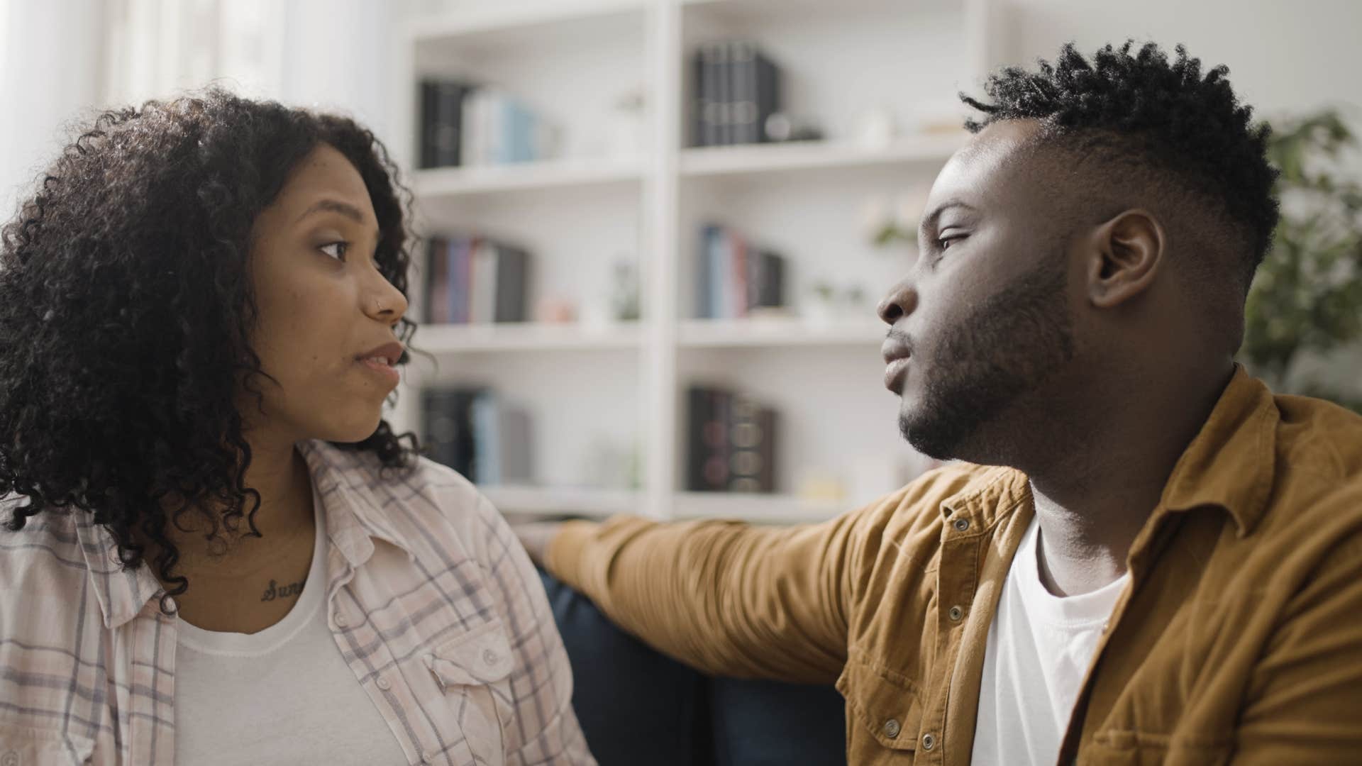 Bored man uses excuse to say in showing sad behavior