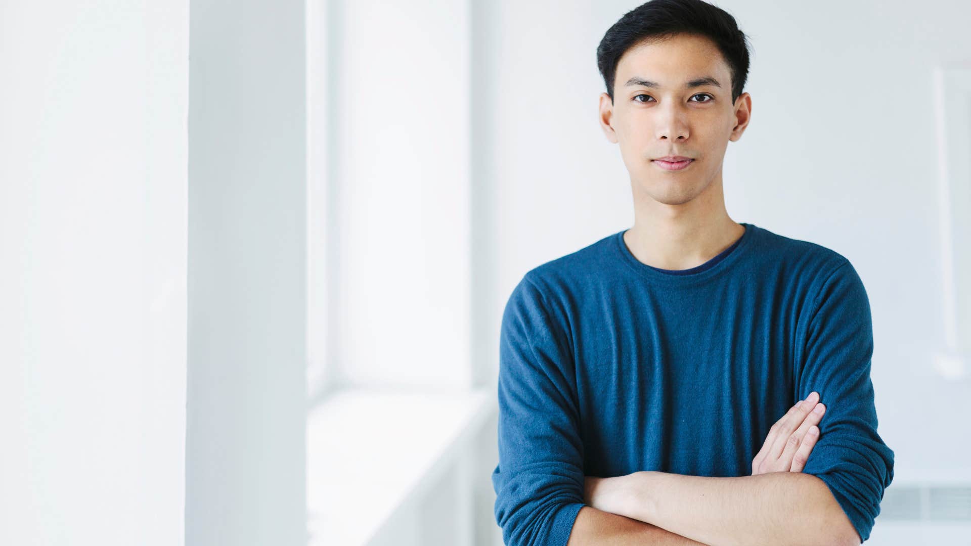 man who secretly doesn't like himself saying he doesn't care