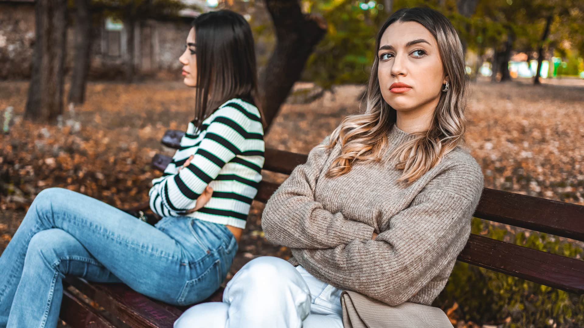 person doesn't listen or want to be a friend