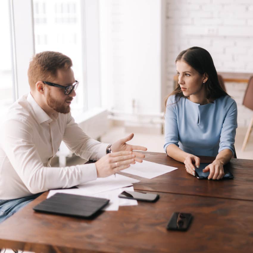 Hiring manager asking woman "Where do you see yourself in five years?"