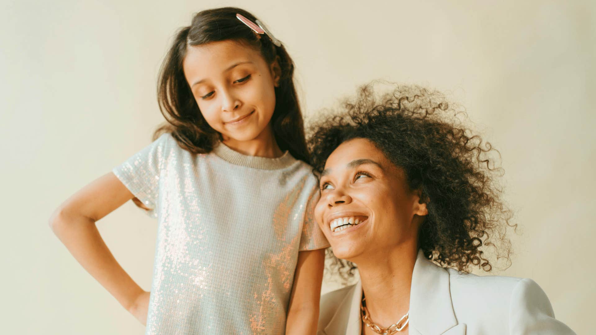 parent raises girl who always wants to be part of their squad