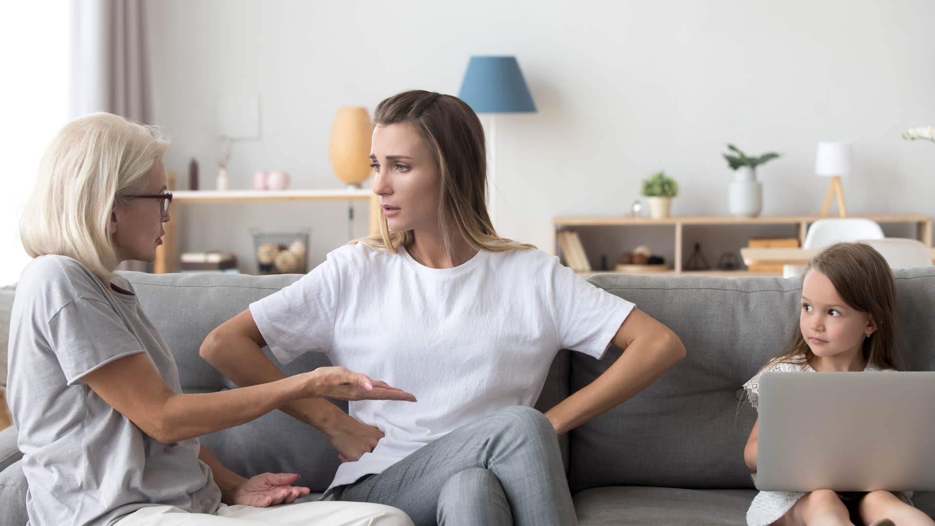 mom who isn't treating her daughter like an adult