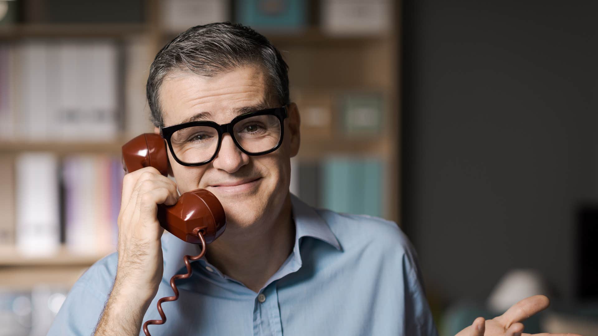 man on phone saying i didn't think it was that serious