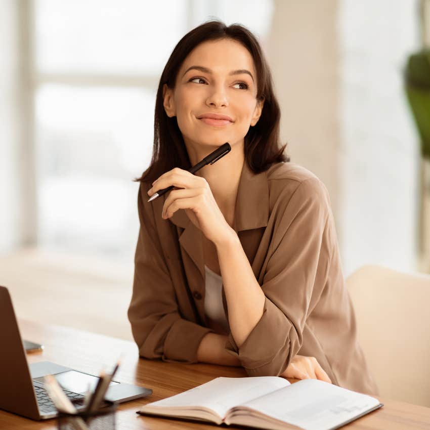 socially intelligent woman solving problems with ease