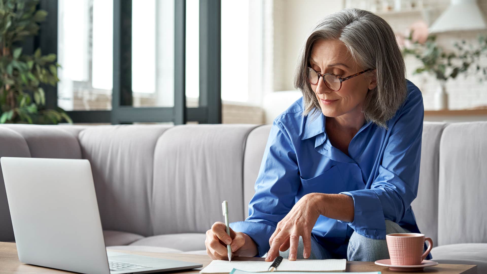 woman who can't sleep well when the heater is on because she is a perfectionist