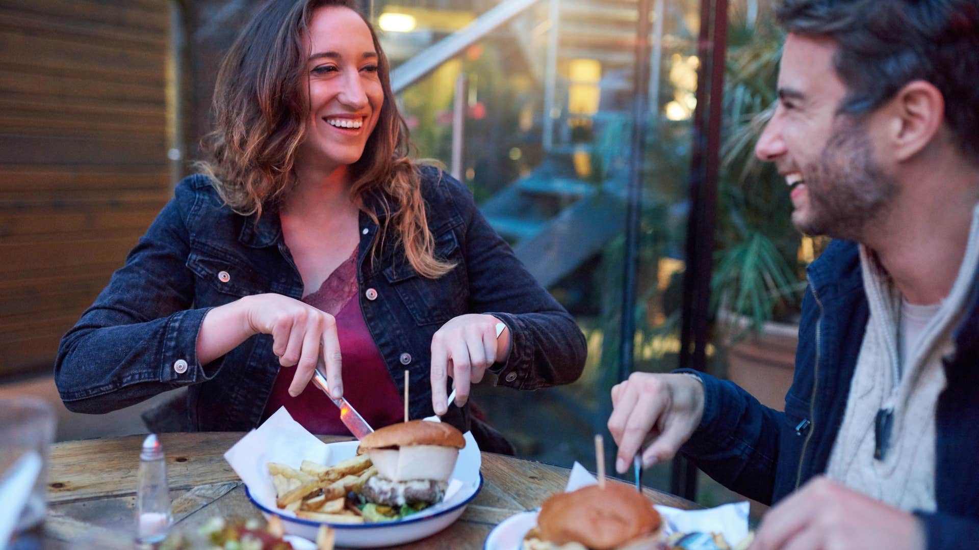 people with a disposable income who almost never eat their meals at home