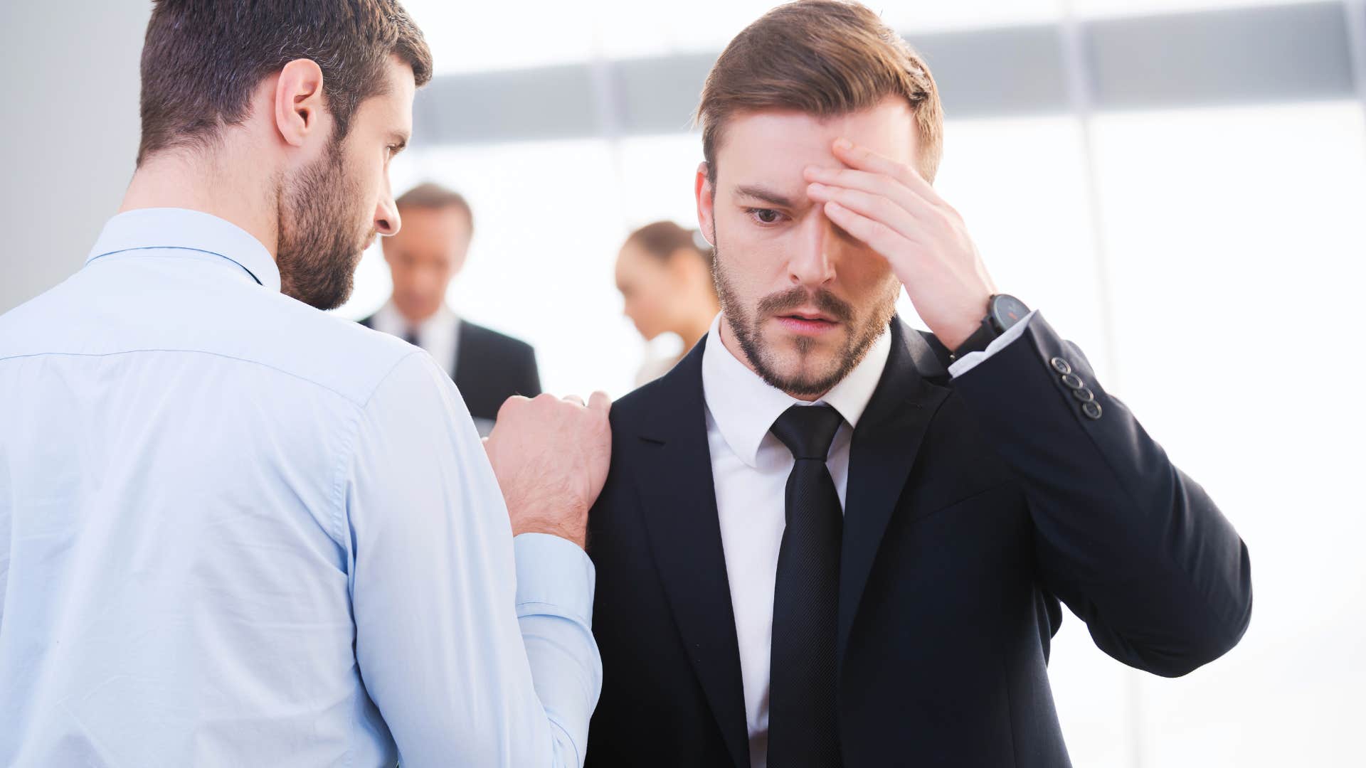 man who is always in a bad mood saying that is stupid