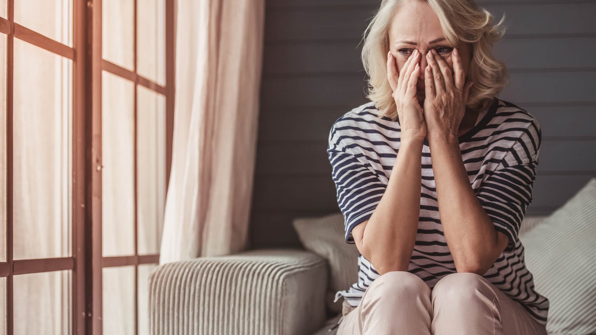 people who are always waiting for something bad to happen usually had these sad experiences loss of hope