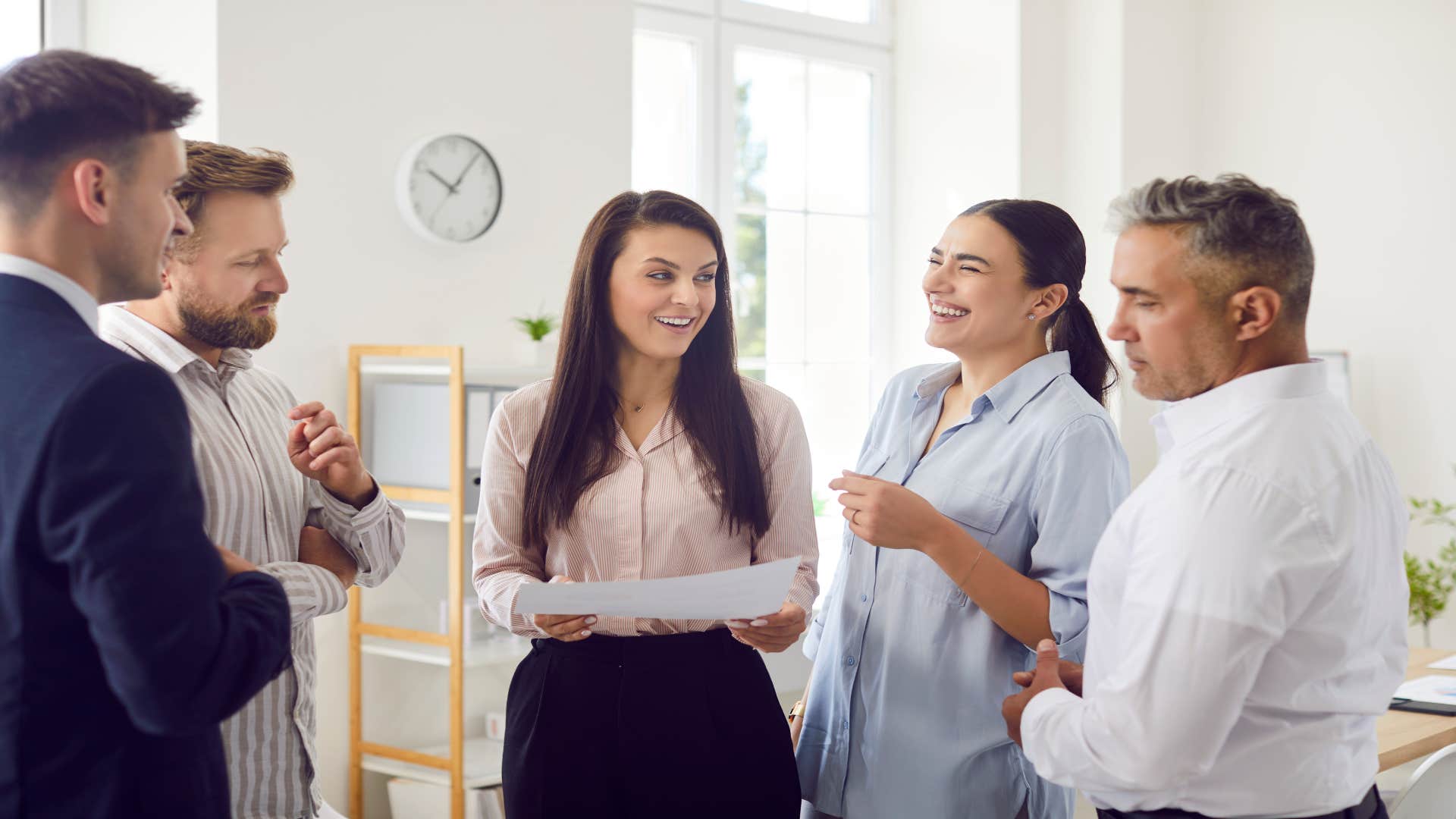 open-minded woman saying that makes sense