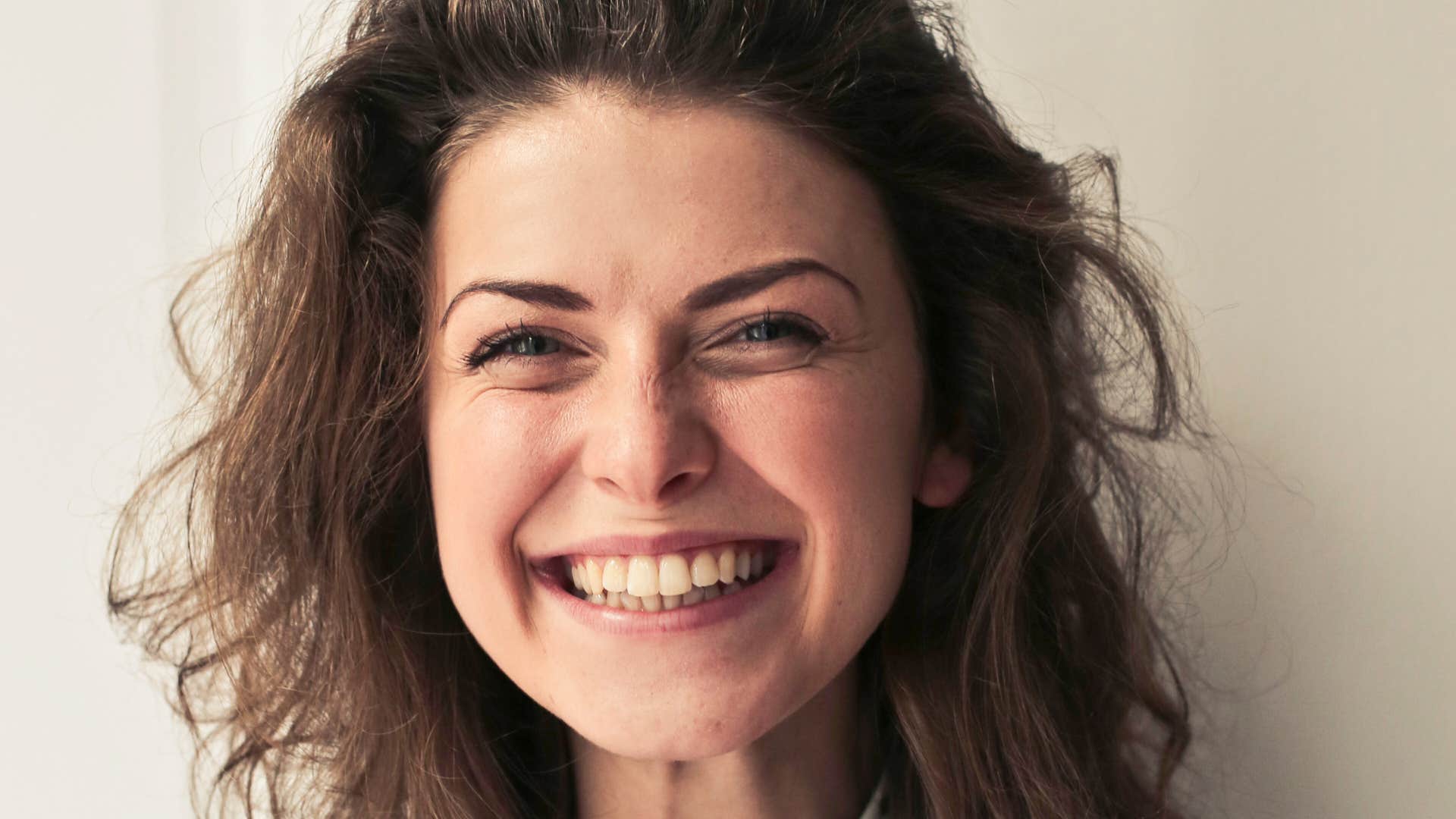 woman easily justifies her decisions and saves containers she might need one day