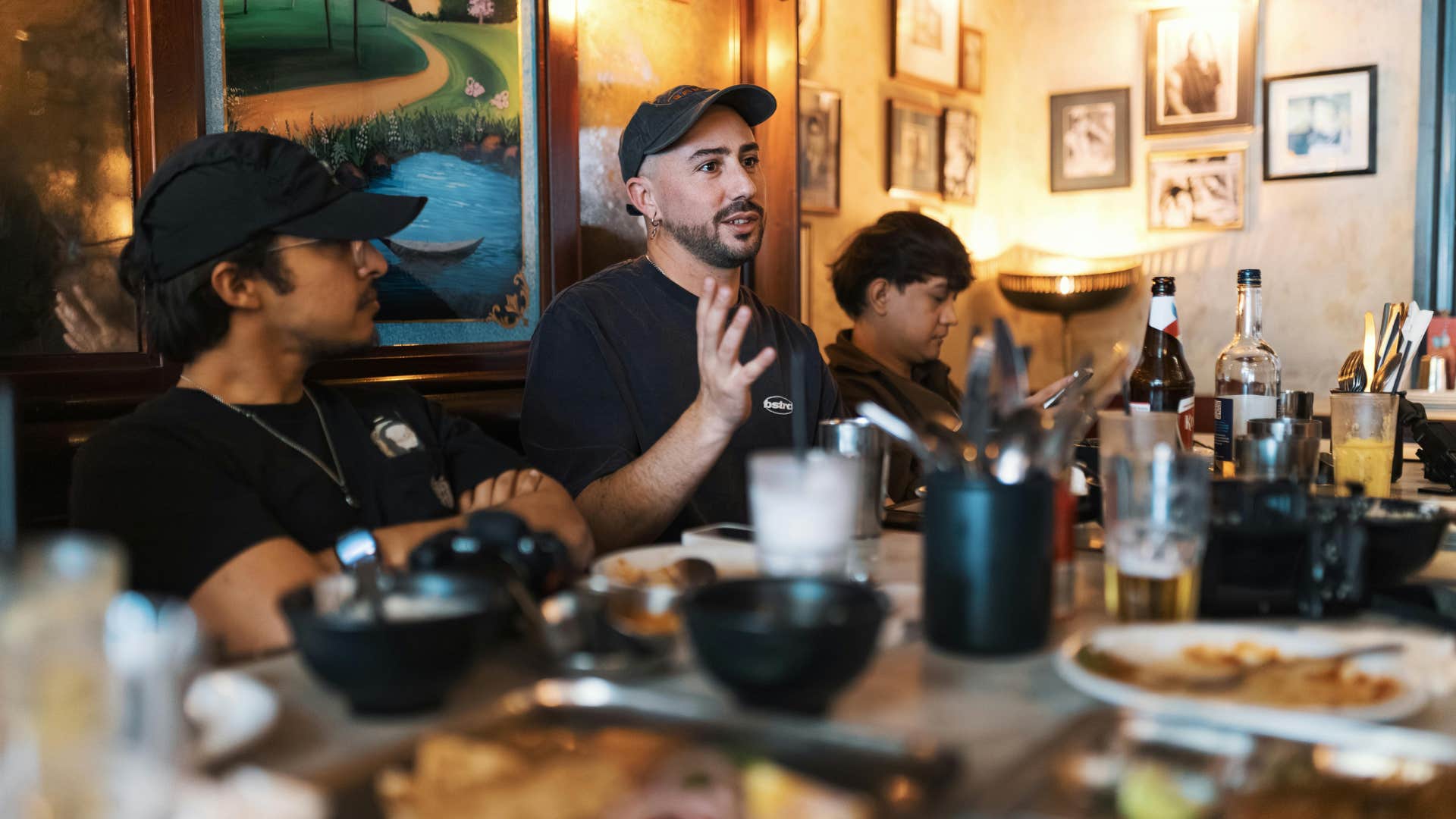 man who thinks he's superior saying I used to do that too