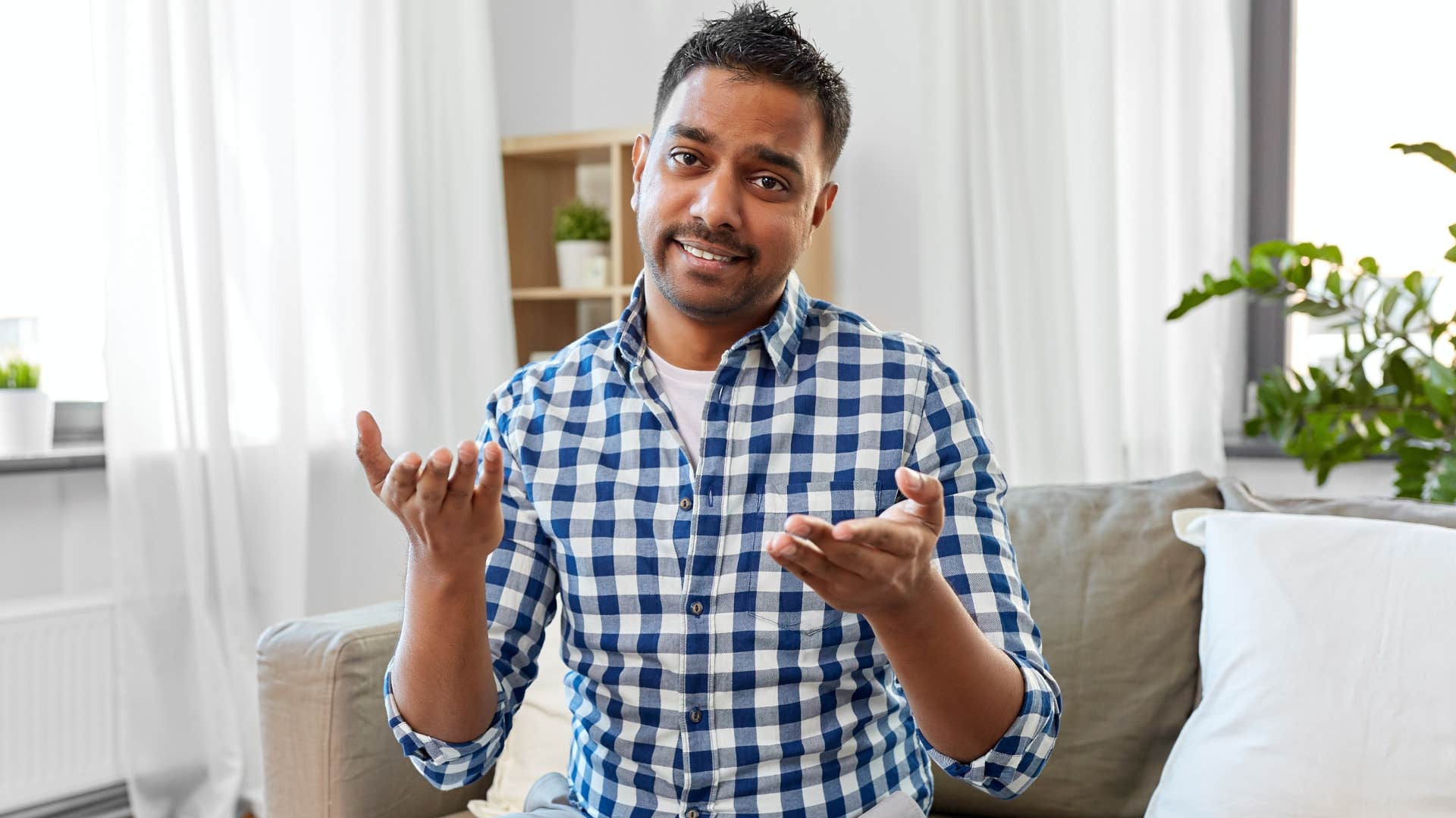 man with zero morals saying I really don’t care