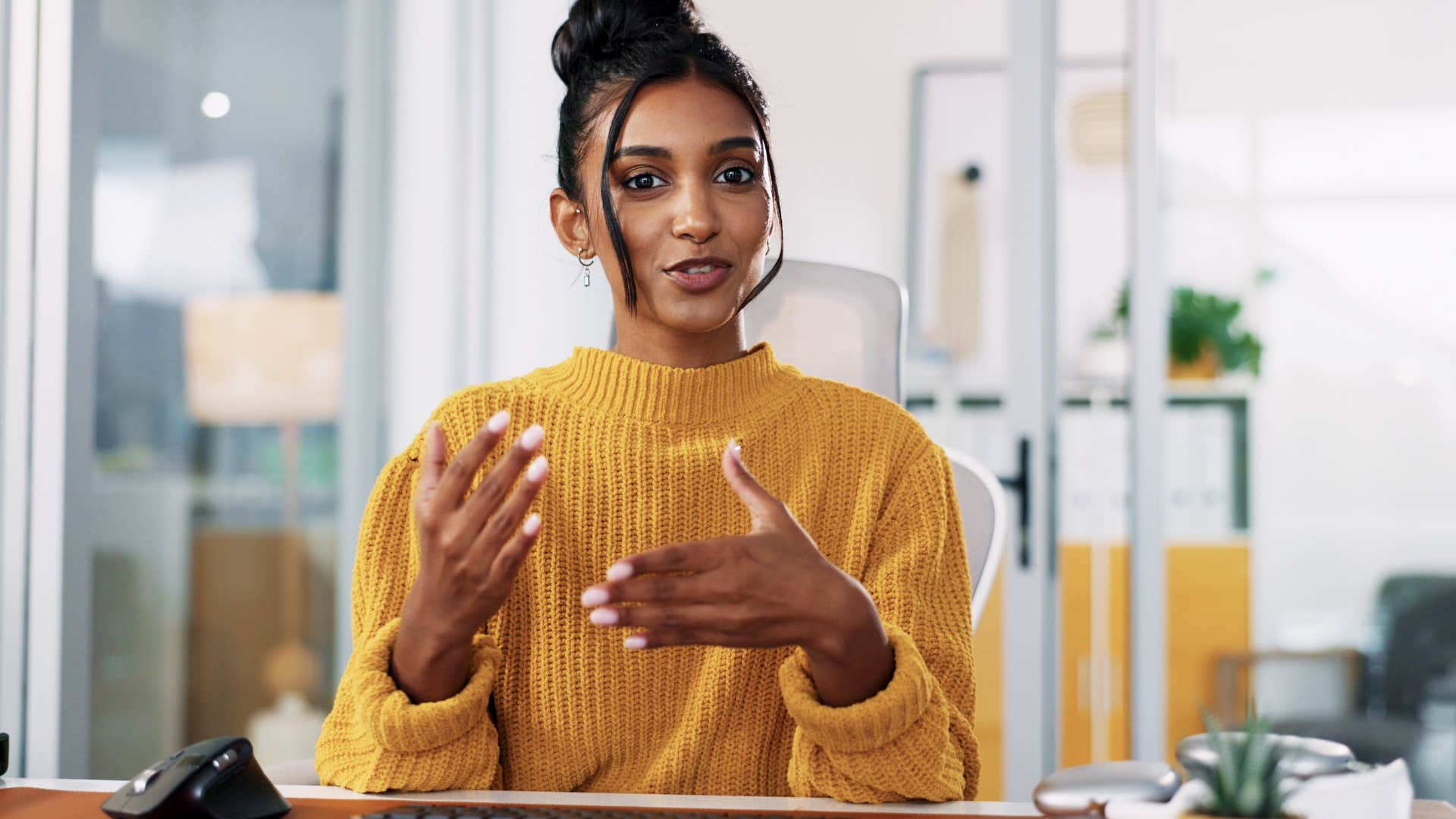 Professional person explains but makes life harder