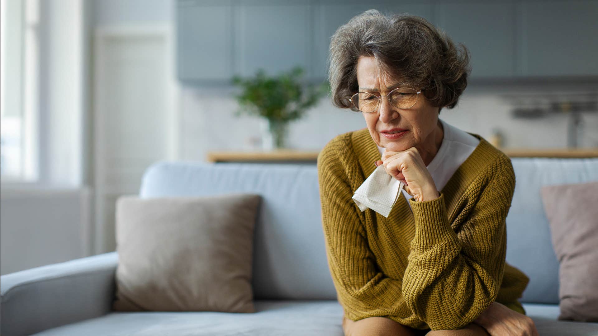 woman who thinks it's inappropriate to be told she's aging well