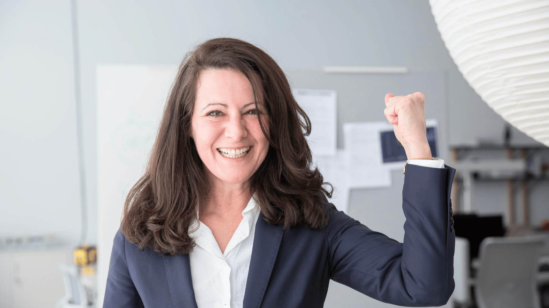 professional successful woman smiling