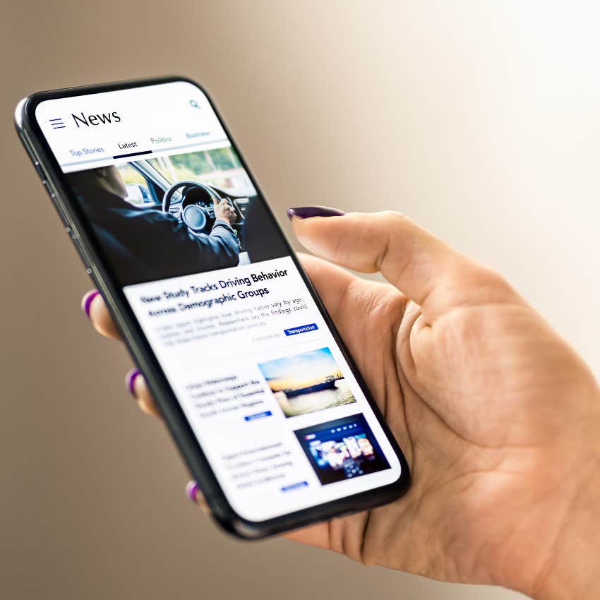 Woman who gets separation anxiety when she doesn't have her phone over a fear of not accessing information