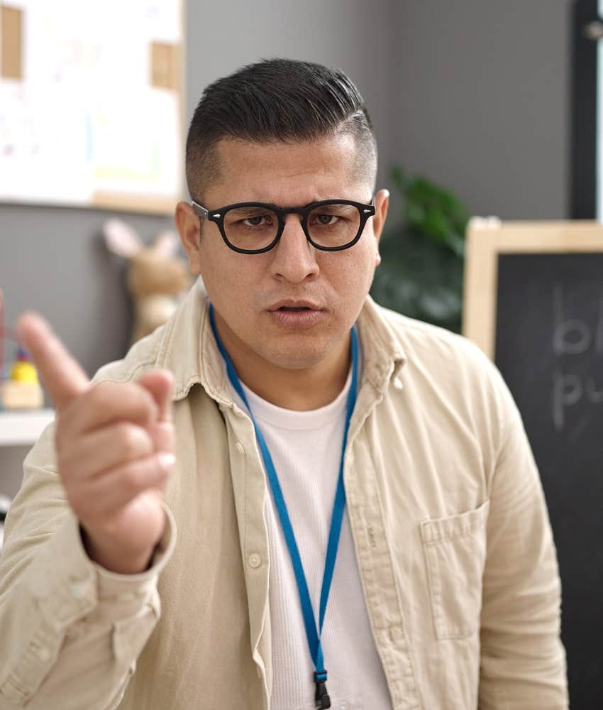 teacher becoming person doesnt like