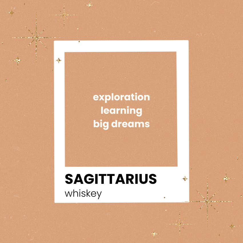 sagittarius zodiac sign power color 2026 sunset orange