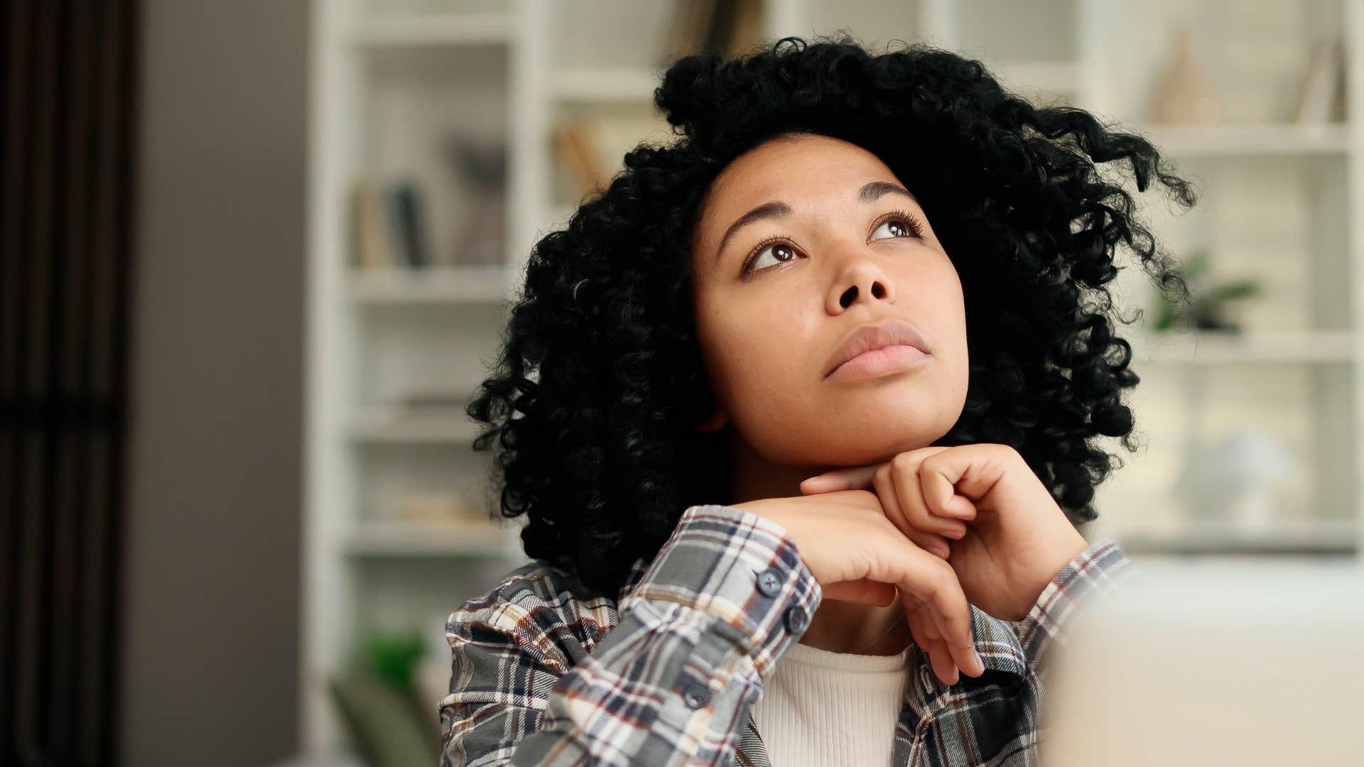 Calm person takes time to recognize ways to be happier