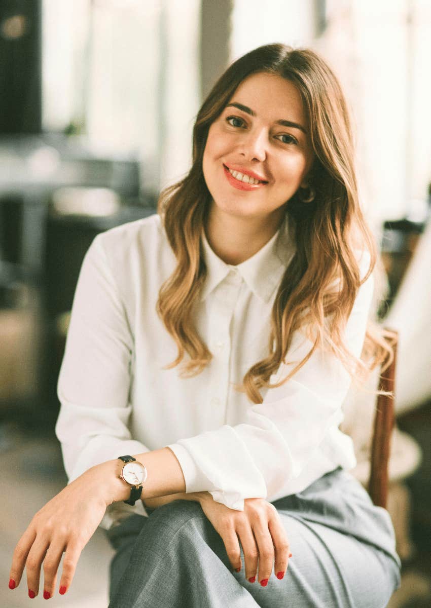 smiling professional young woman