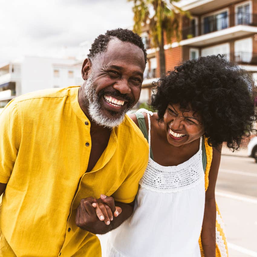 couple in a loving and healthy relationship happier than singles