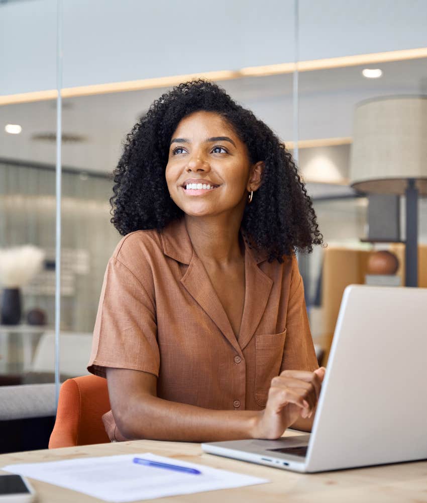 Gen Z woman who plans to stay at her job for just under 2 years