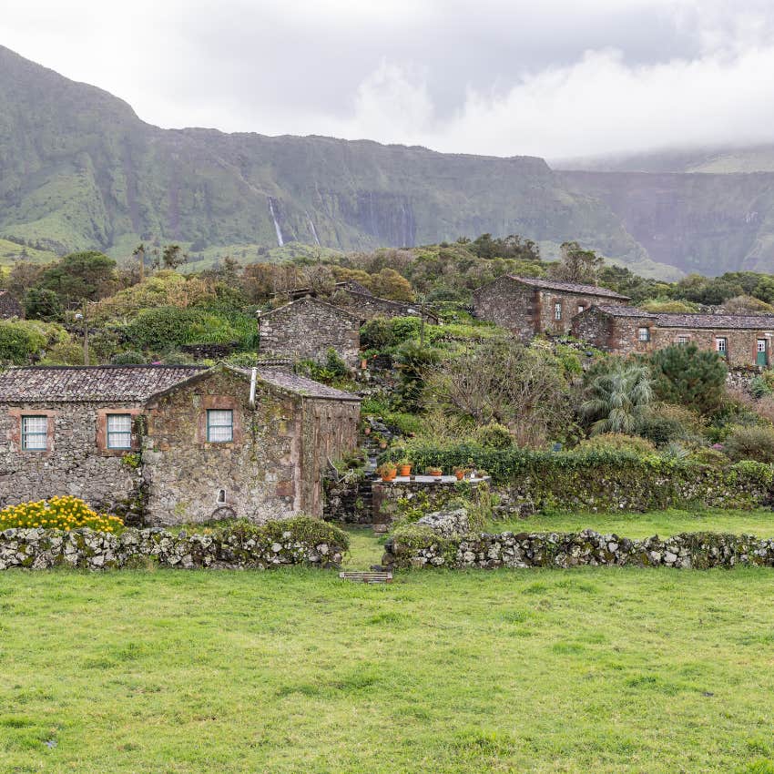 Part of the village of Aldeira Da Cuada rebuilt by Teotonia and Carlos Silva