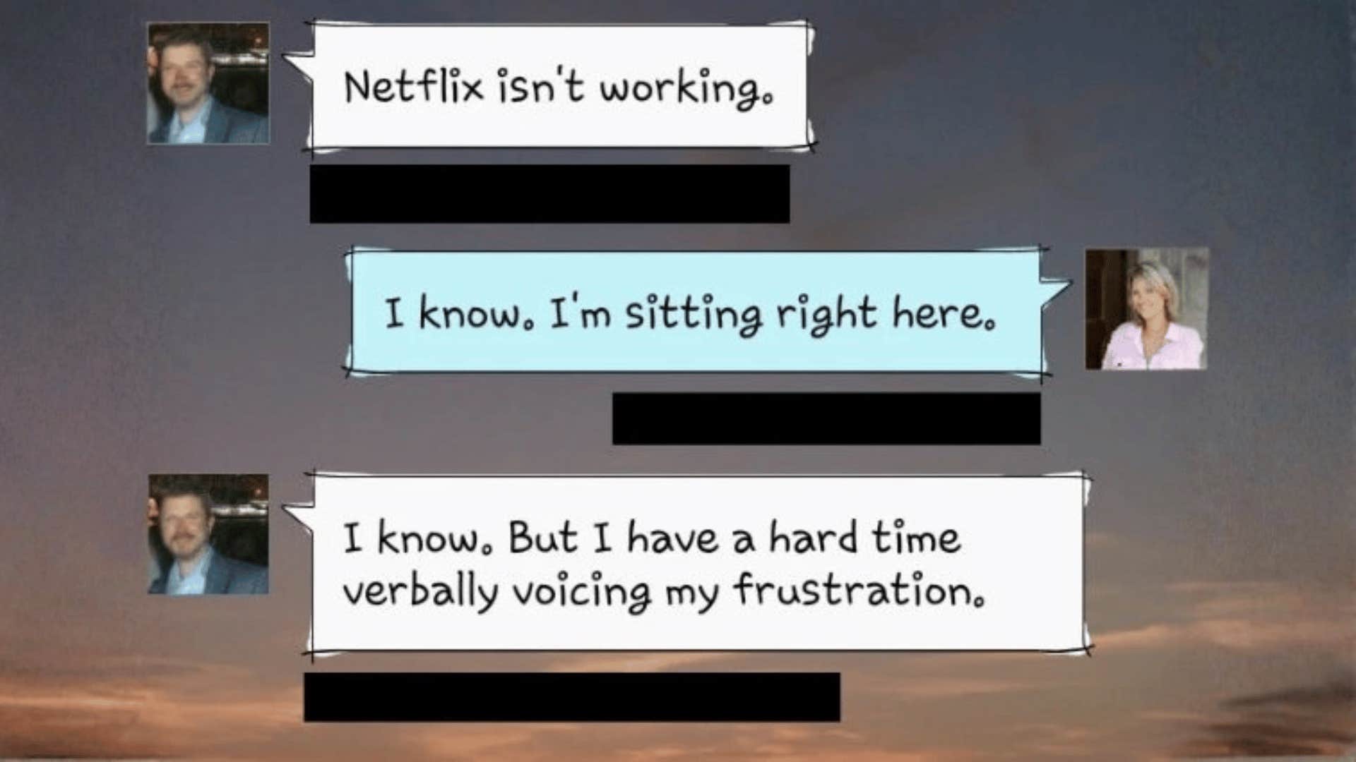 text message showing the importance of communication in marriage