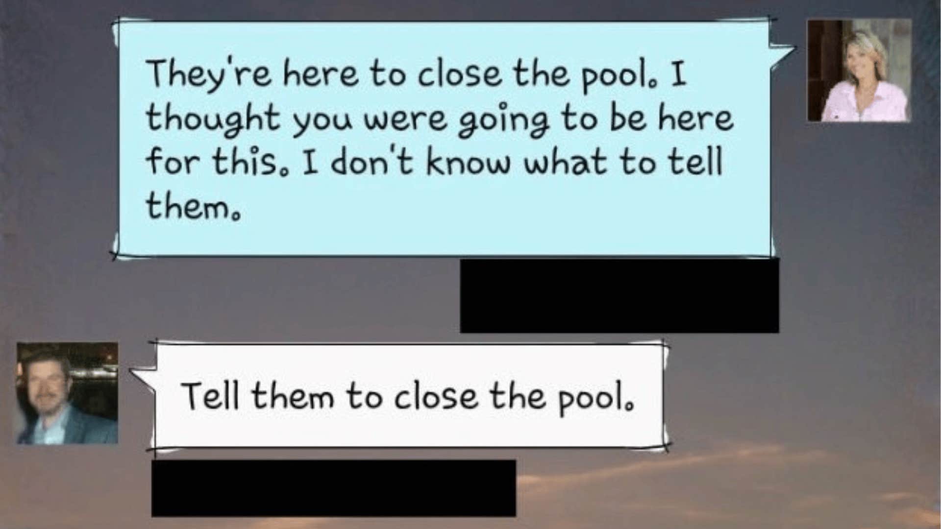 text message reminding that she can do things on her own