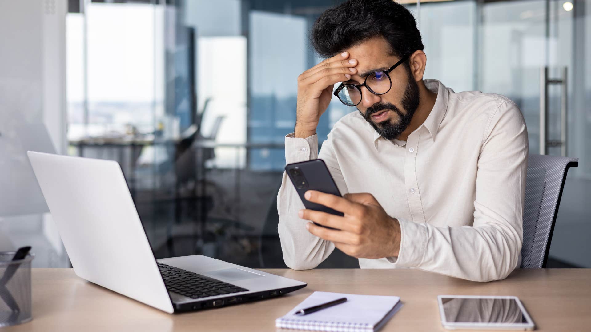 project manager frustrated with clients leaving