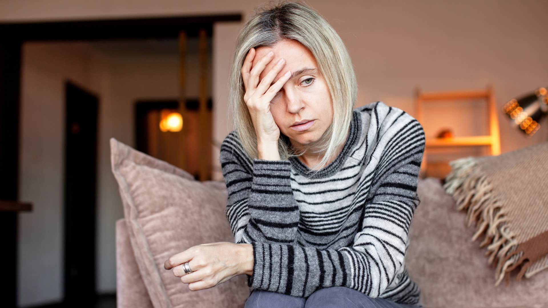 woman stressed from gender stereotypes