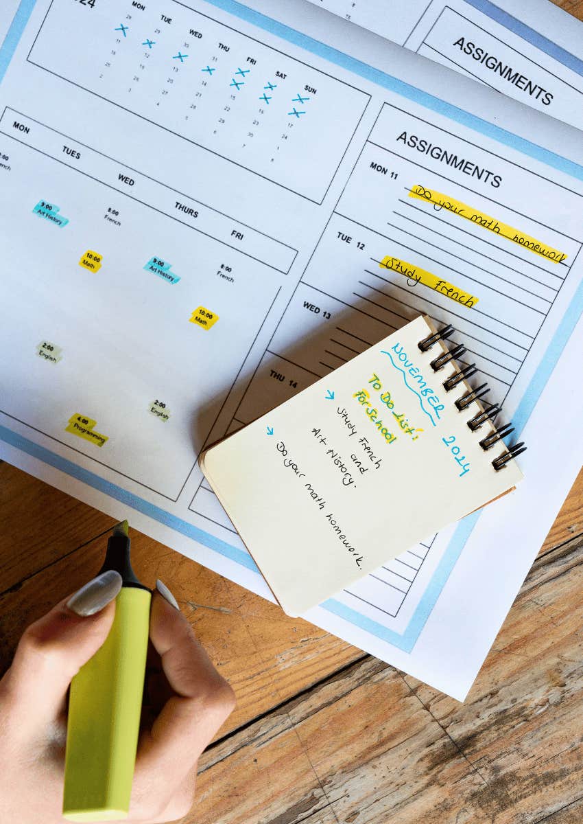 time blocking on calendar