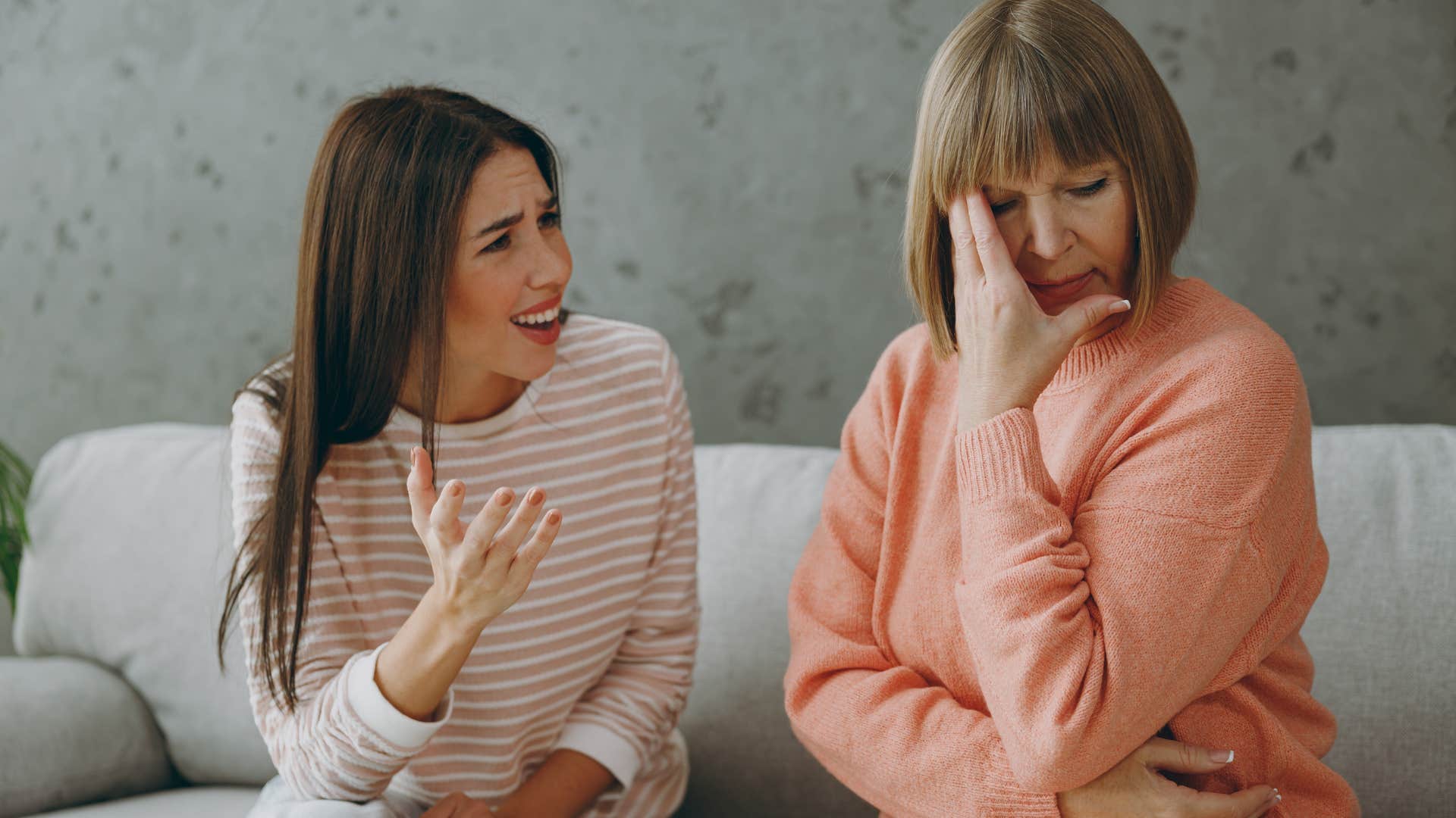 woman who feels pressured to prove herself worthy to her mother