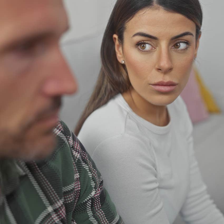 narcissistic woman over-intellectualizing partner's concerns