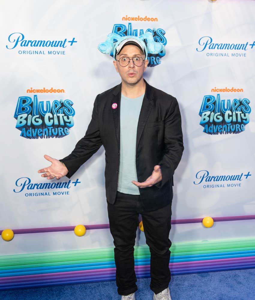 Steve Blues Clues at reboot premier