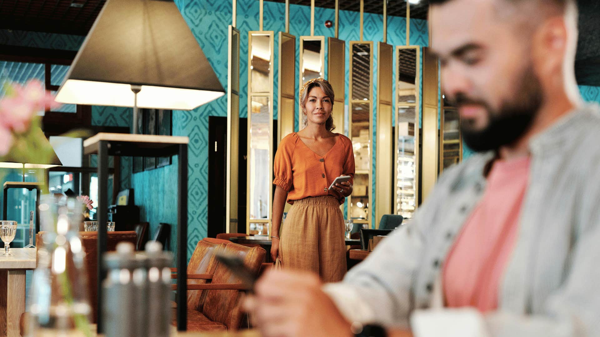 woman getting herself out there more