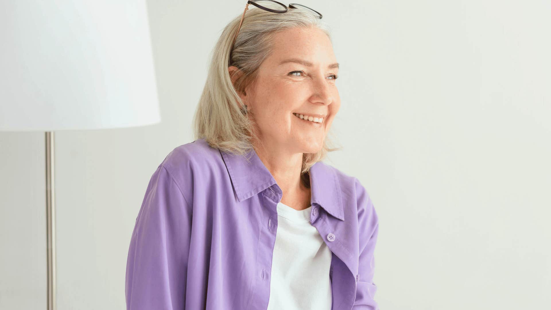 woman ignoring panic to keep from spiraling