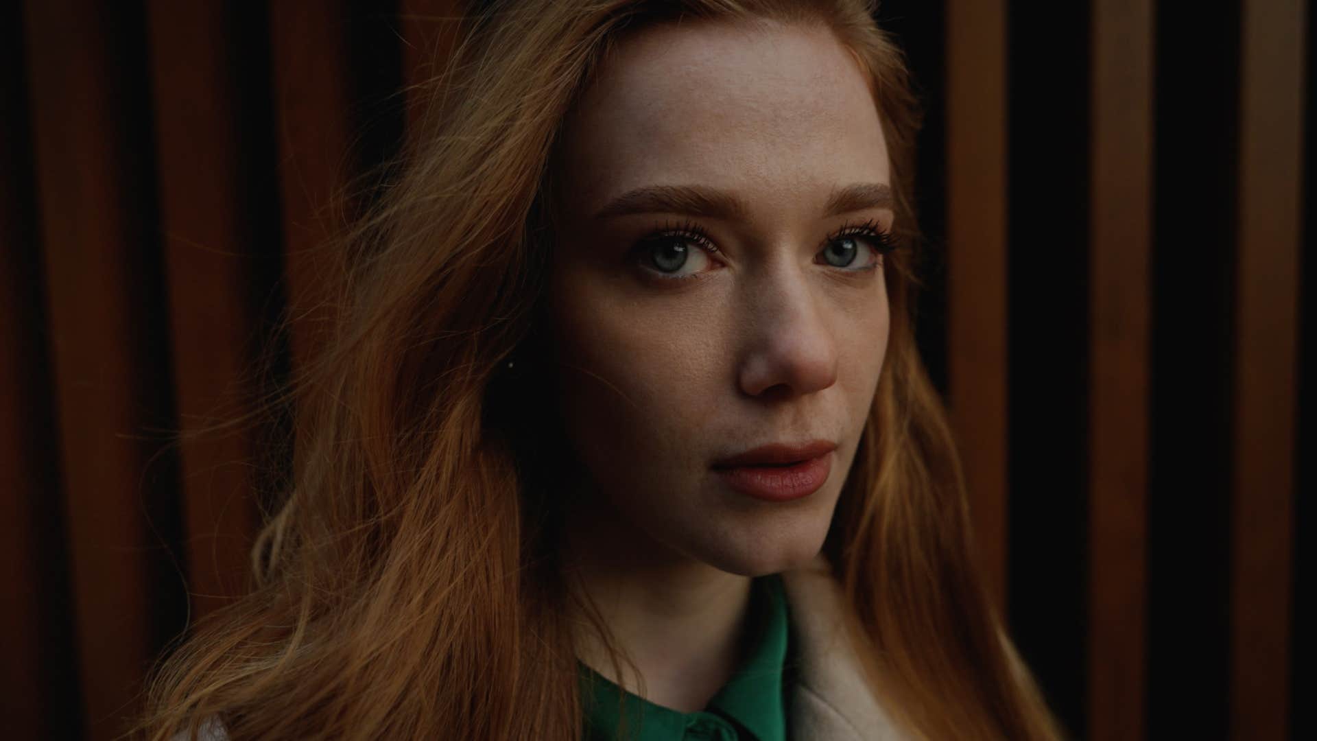 Woman who knows she's not immune to danger.