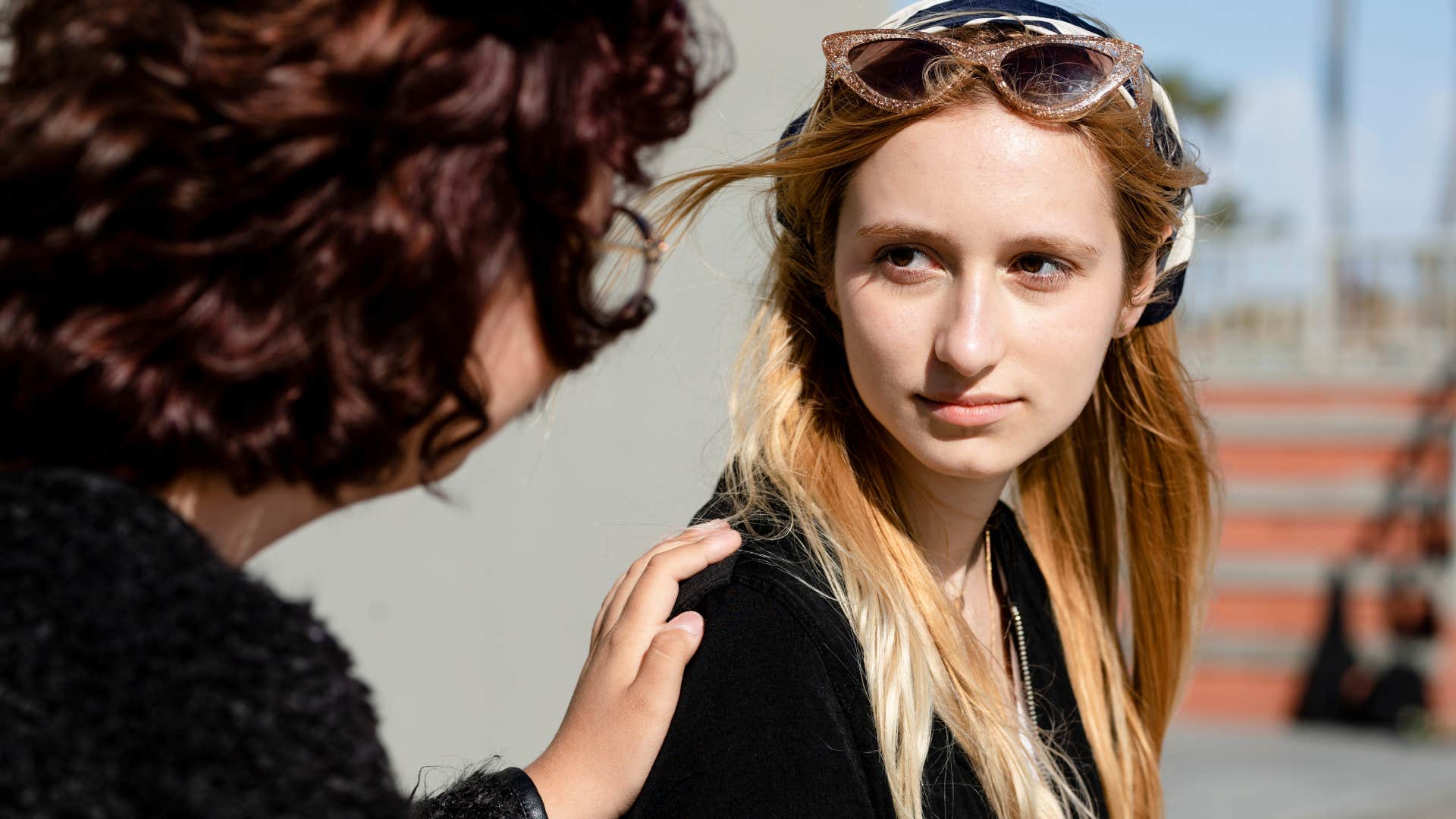 woman being a great listener to her best friend