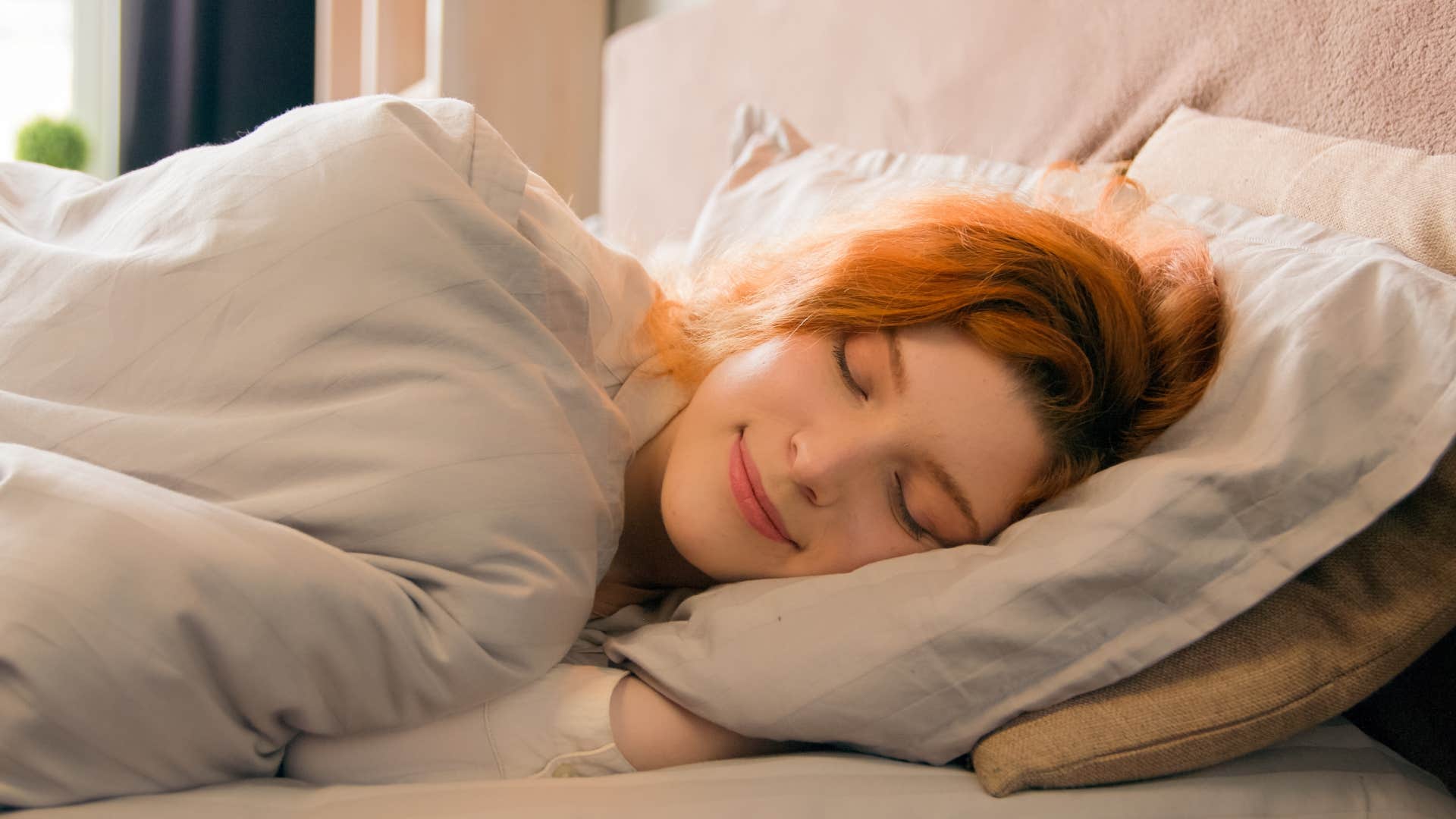 woman with very few friends and no visitors prioritizing her rest in bed