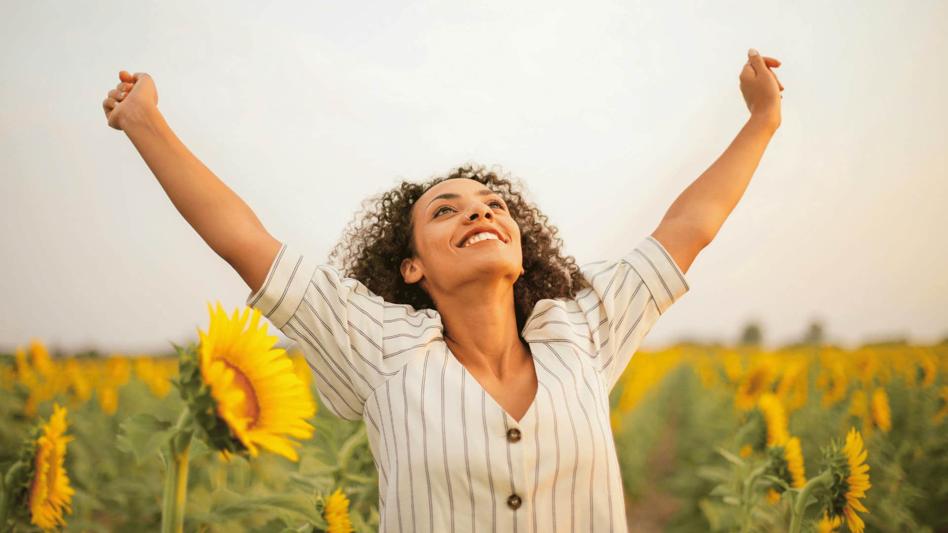 young woman living in alignment with her values to be unbothered